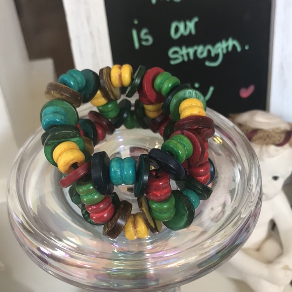 3 colorful stretchy bracelets just for you❤️ (Sku180) - Picture 5 of 5